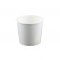 Preview: 810 Stk. Becher 600 ml Hartpapier Ø 110mm M70 weiß PE